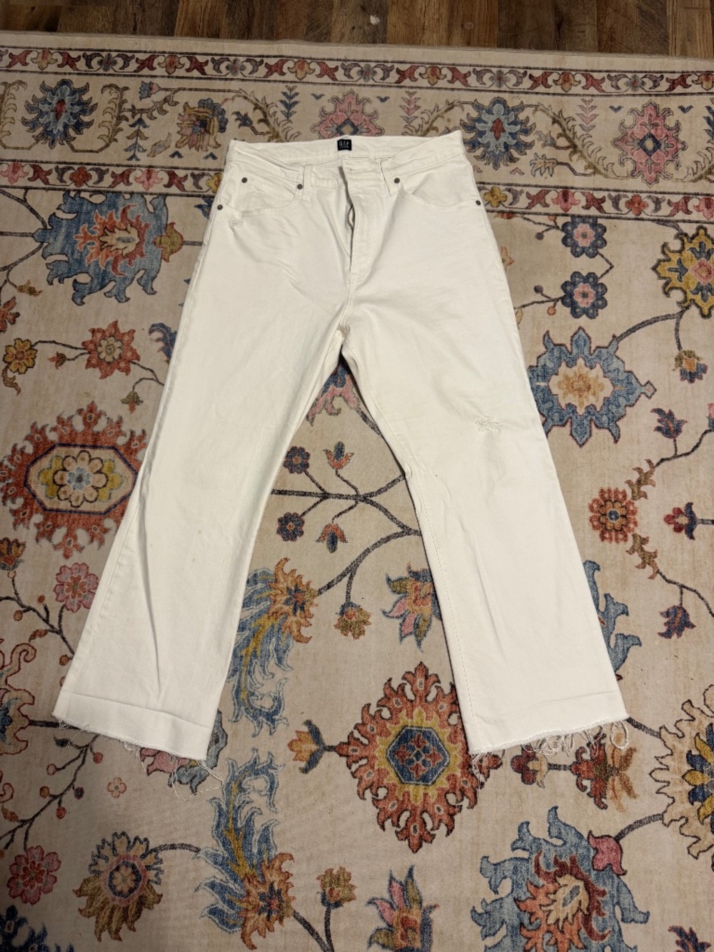 White jeans